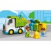 LEGO® DUPLO® Šiukšlių sunkvežimis ir perdirbimas 10945